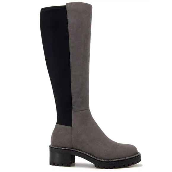 Kenneth Cole Reaction Women's Tate Jewel Stretch Tall Lug Sole Ridin… - Picture 4 of 4